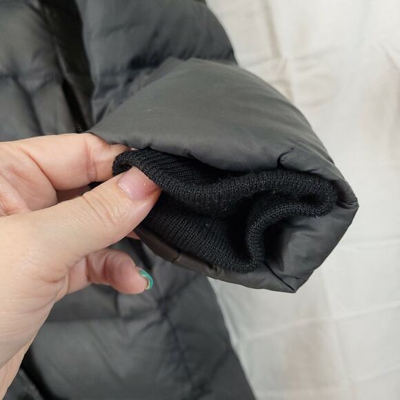 Andrew Marc Womens Gray Long Sleeve Hooded Long Puffer Jacket Size Small - Picture 3 of 12